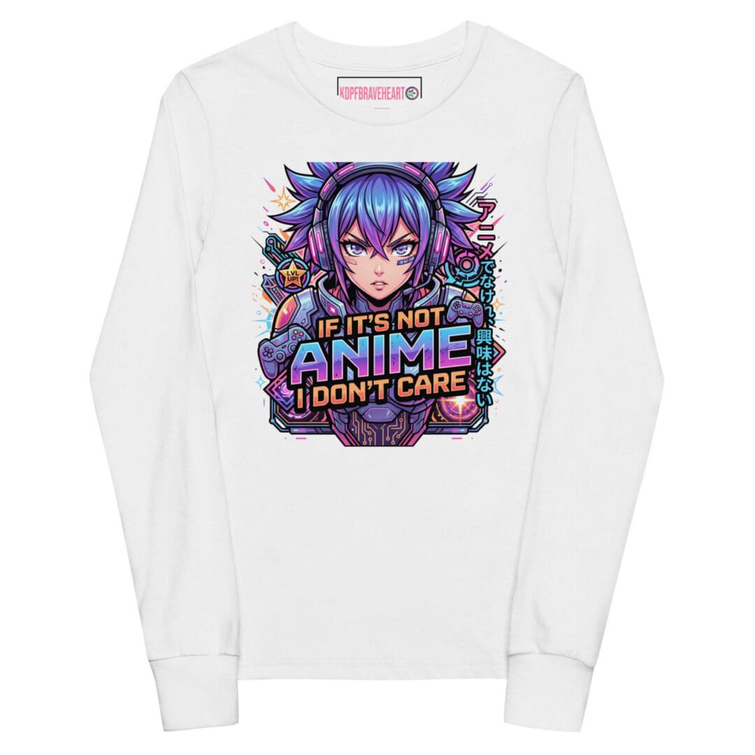 KDPF Braveheart Anime Is Life Youth Tee - Image 2