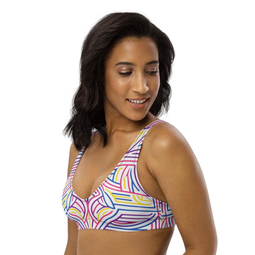 KDPF Braveheart Prism Charm Padded Bikini Top - Image 4