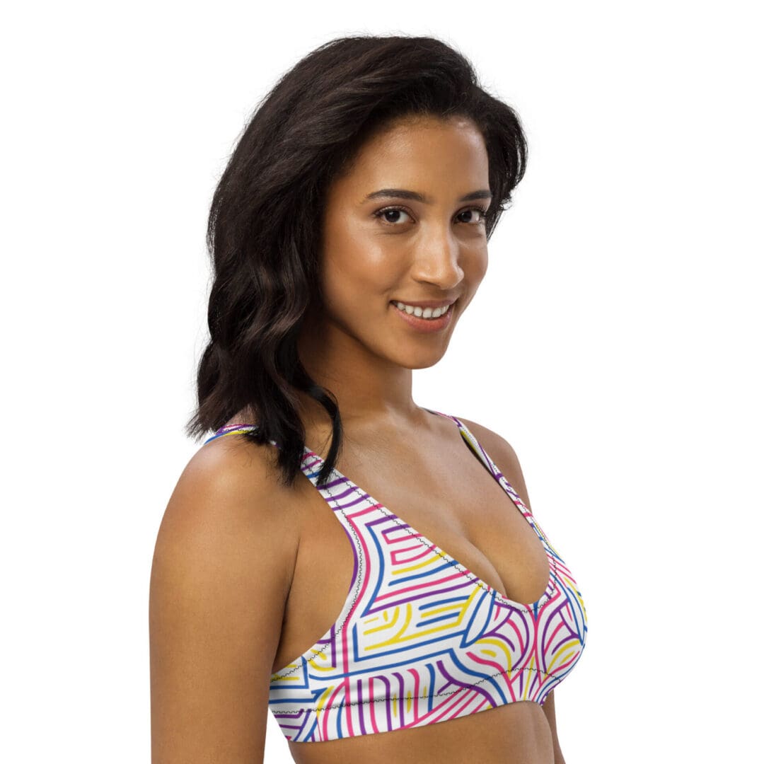 KDPF Braveheart Prism Charm Padded Bikini Top - Image 3