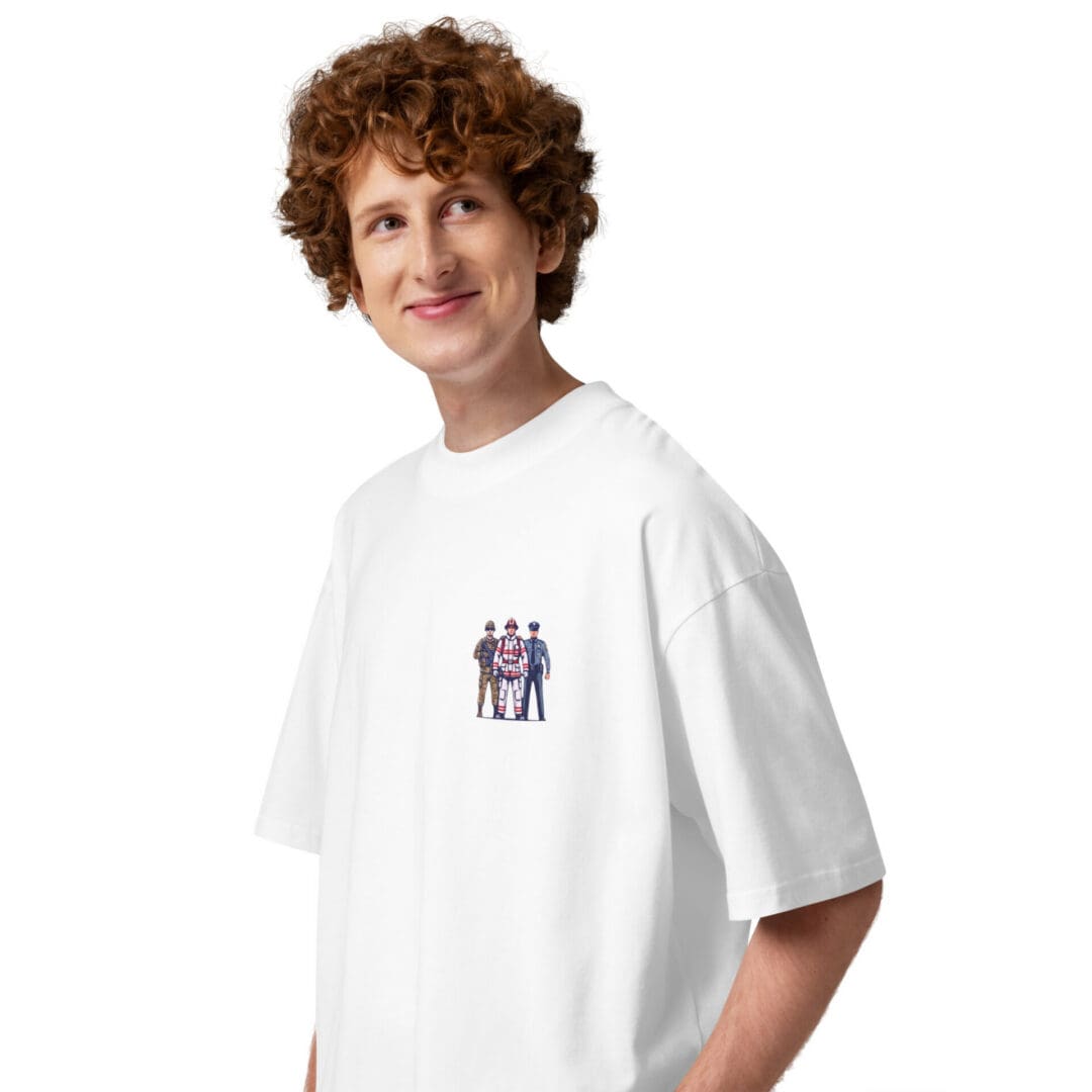 KDPF Braveheart Tribute United in Courage Unisex T-shirt - Image 7