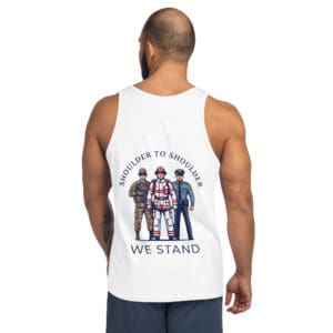 KDPF Braveheart Tribute United in Courage Unisex Tank Top