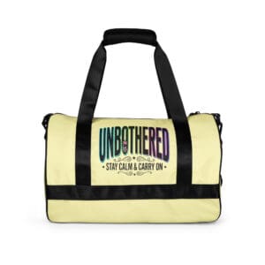 KDPF Braveheart Unbothered Energy Gym Bag