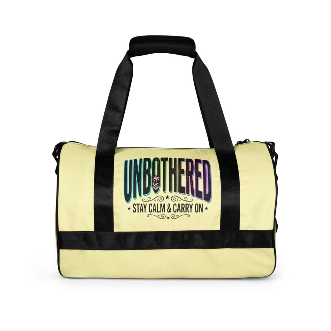 KDPF Braveheart Unbothered Energy Gym Bag