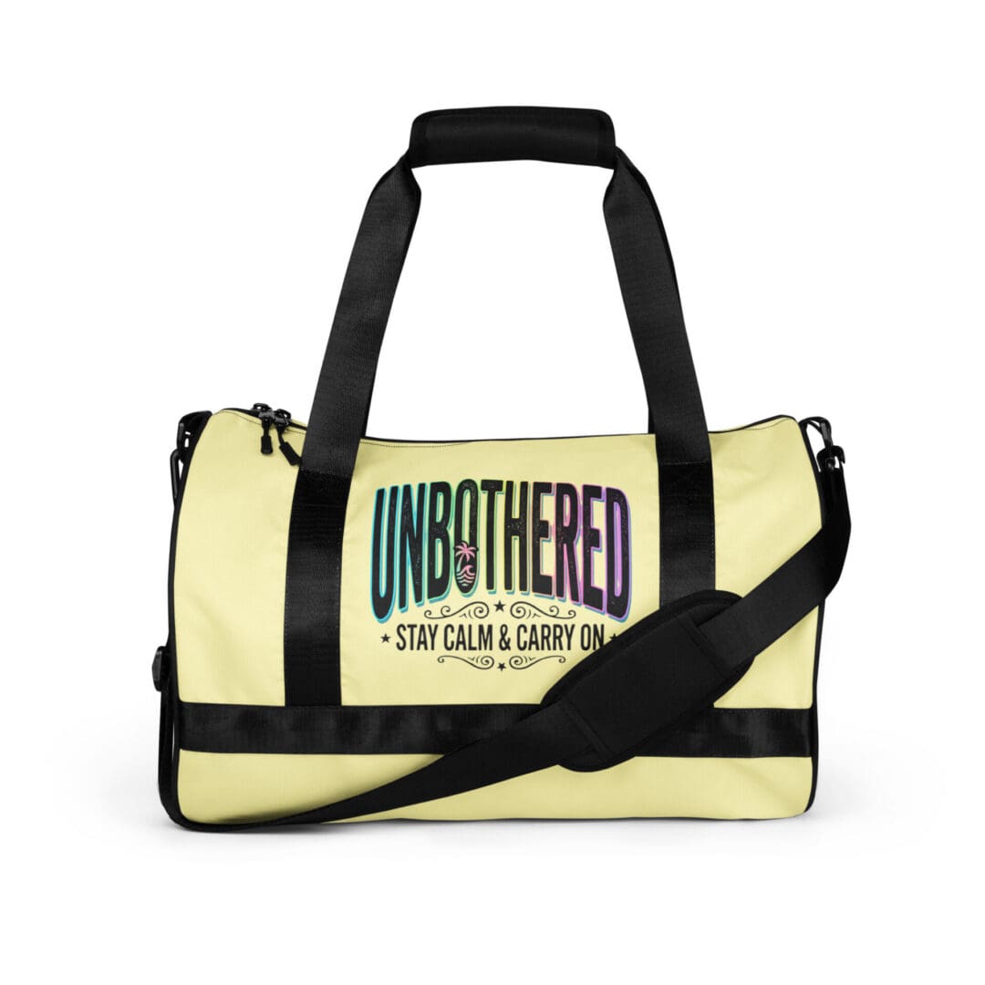 KDPF Braveheart Unbothered Energy Gym Bag - Image 2