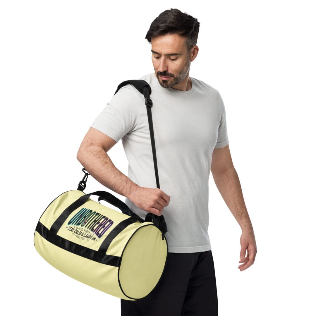 KDPF Braveheart Unbothered Energy Gym Bag - Image 4