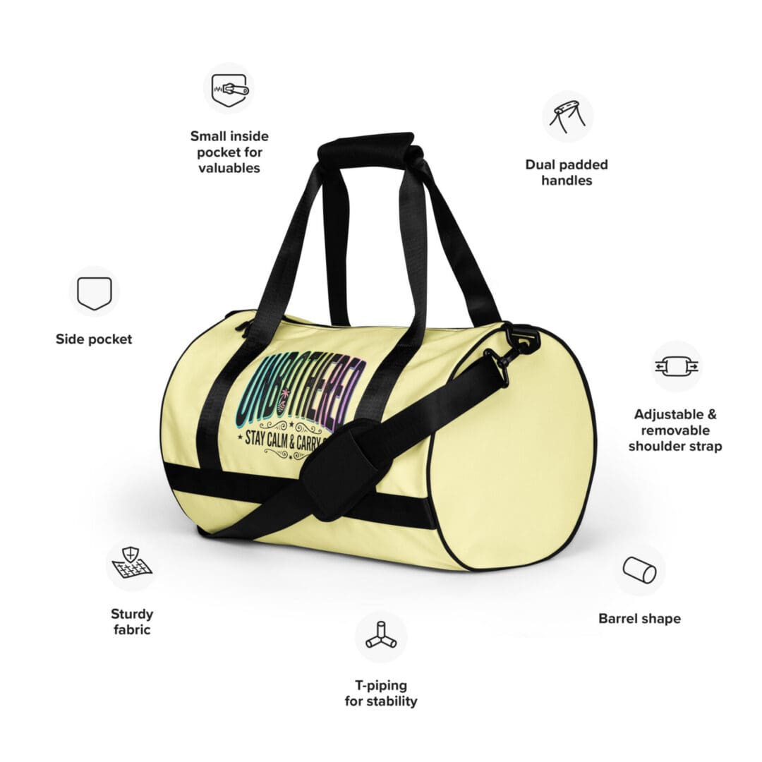 KDPF Braveheart Unbothered Energy Gym Bag - Image 7