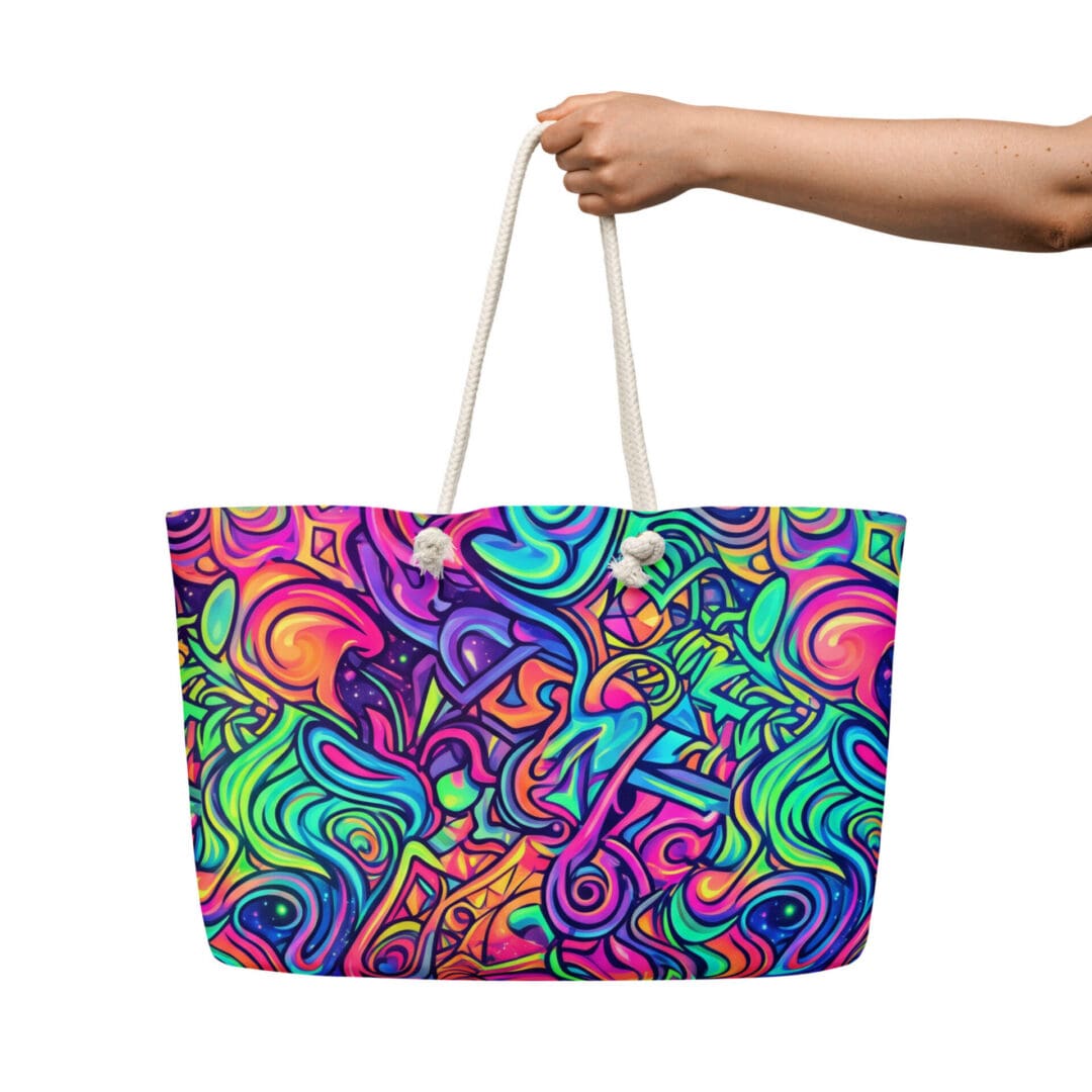 KDPF Braveheart Color Tempo Oversized Weekender Bag - Image 6