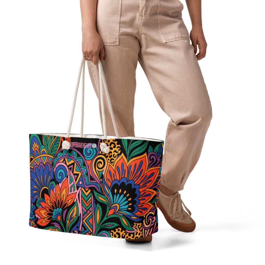 KDPF Braveheart Vivid Botanica Weekender Bag - Image 6